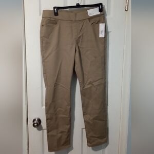 Liz Claiborne Women's Khaki Straight Leg Pants